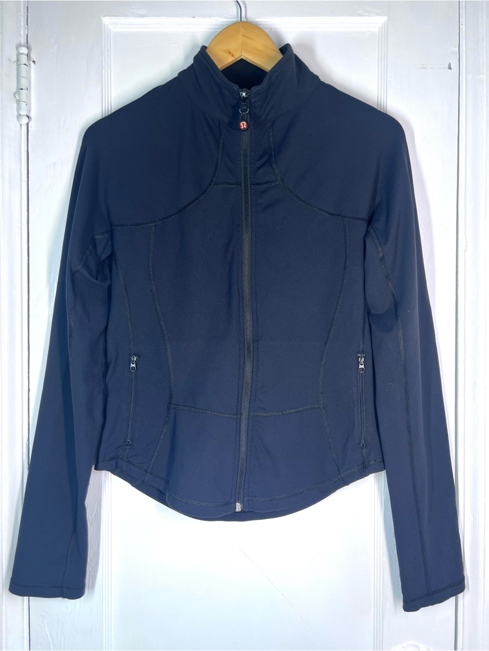 Vintage Lululemon Define Jacket with Red White Zipper Pull Canadian Made